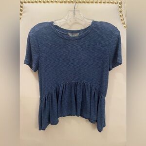 Good luck gem blue blouse